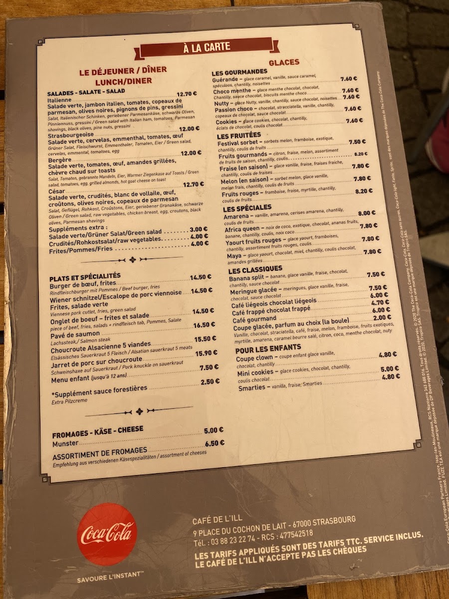 Menu Café De L'ill-6